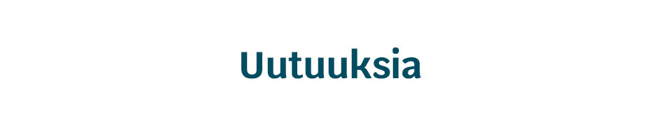 Uutuuksia